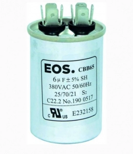 Capacitor 6 uf x 380v Ar condicionado