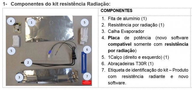 RESISTENCIA AUXILIAR KIT 110V