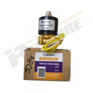 VALVULA SOLENOIDE PARA FORNO A GAS 1/8  110V